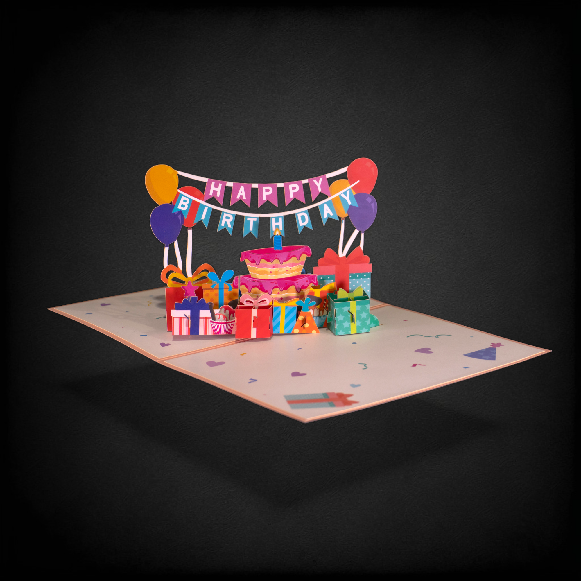 3D Pop-up Card (BIRTHDAY)